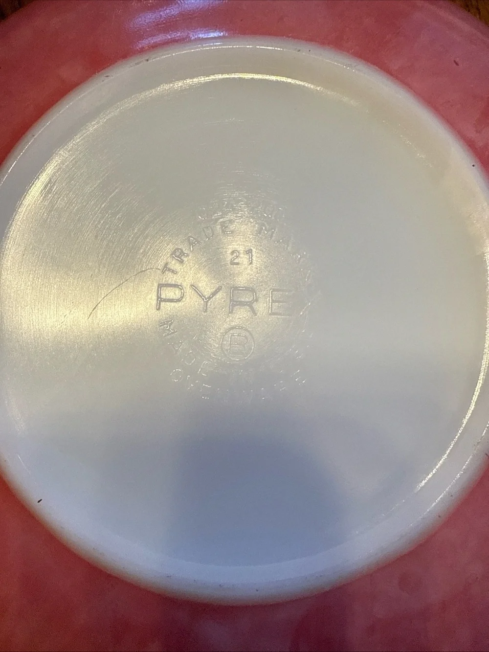 Pyrex durable ceramic